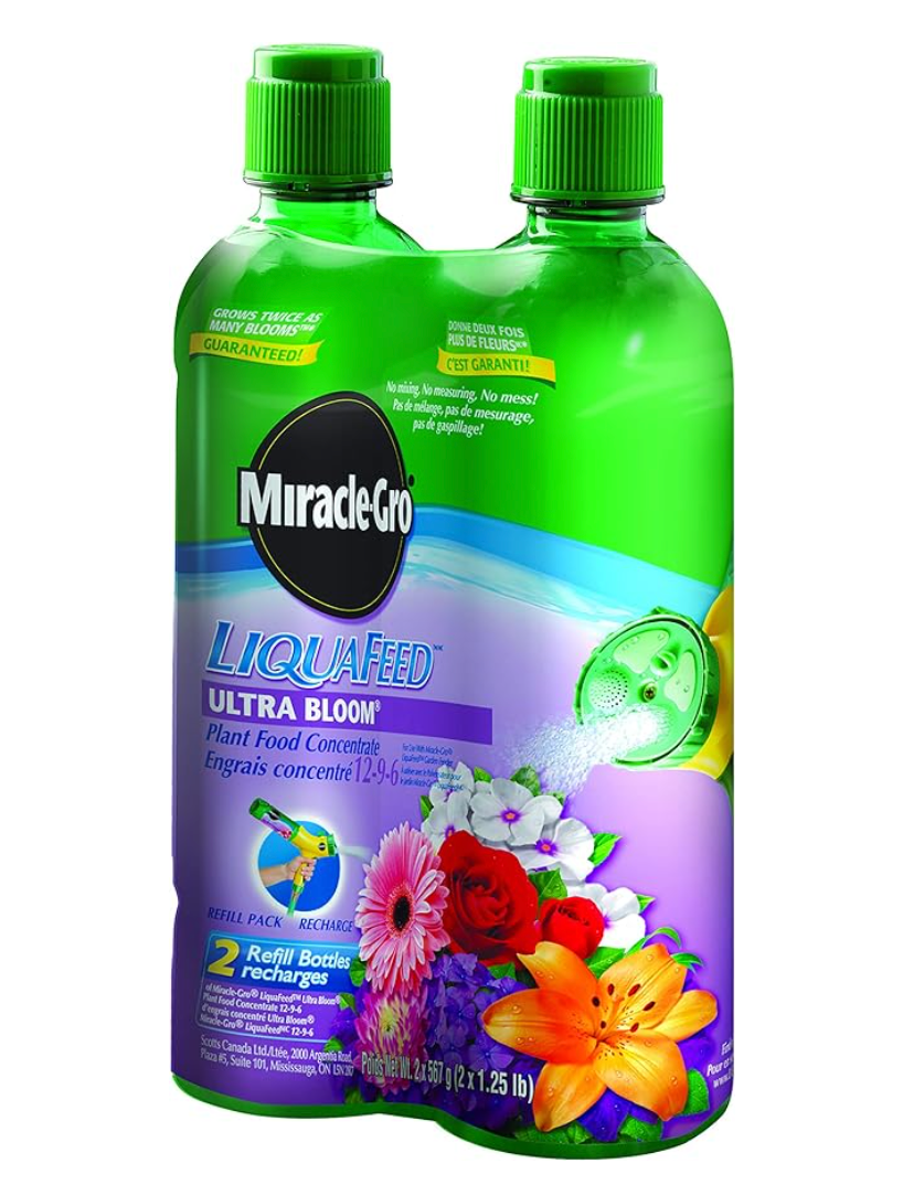 Miracle-Gro Liquafeed Ultra Bloom Plant Food 2/pack