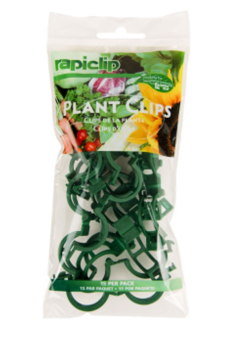 Plant Support Plastic Clips 15pk
