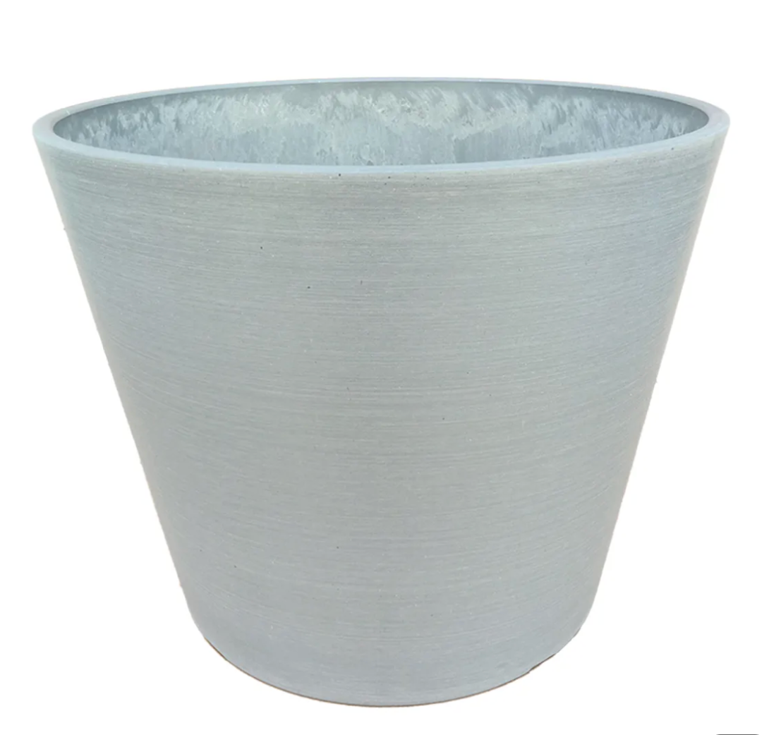 Planter Composite Round Taper 12in x 10in