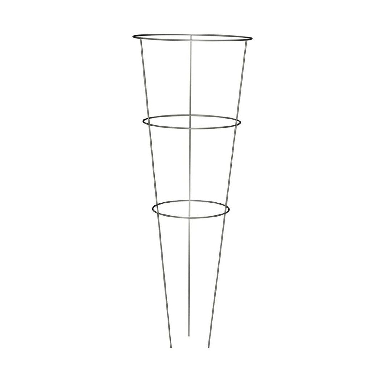 Wire Tomato Cage Galvanized 3- Ring 42x12"