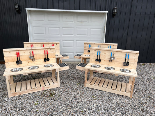 Large Mud Kitchen with Muffin Tin