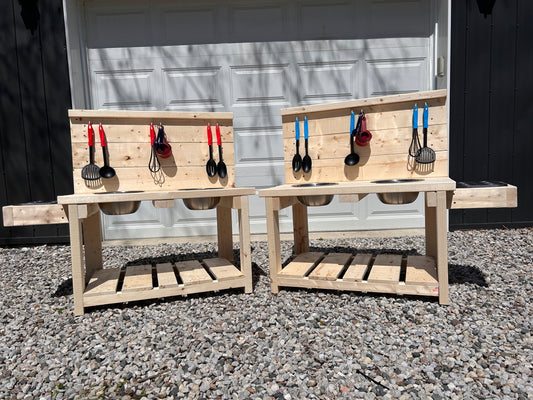 Medium Mud Kitchen with Muffin Tin