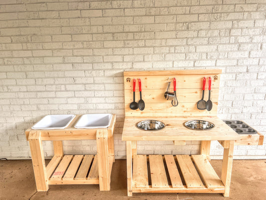 Sensory Kitchen & Medium Mud Kitchen Bundle