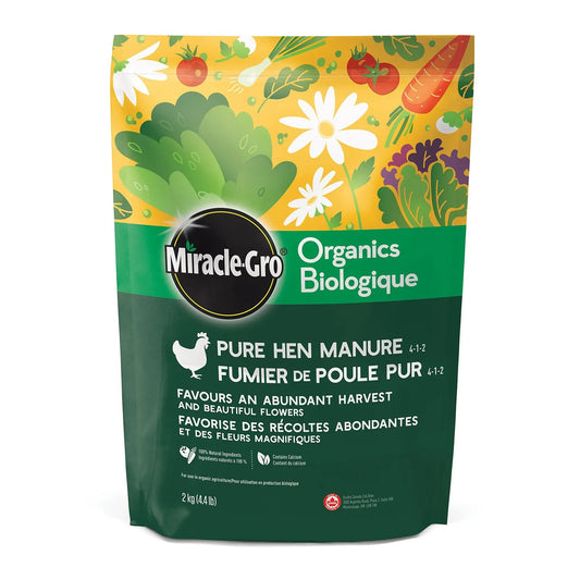 Miracle-Gro Organics Pure Hen Manure Plant Food