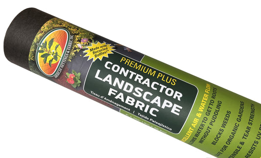 CONTRACTOR LIFETIME PREMIUM PLUS REPREVE LANDSCAPE FABRIC (85gm)