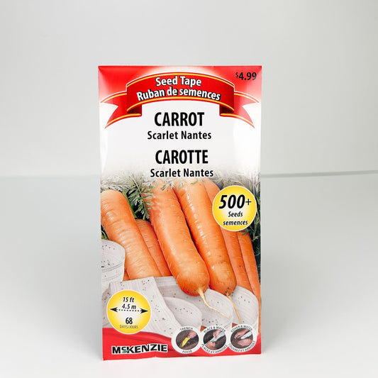 Carrot Scarlet Nantes Seeds