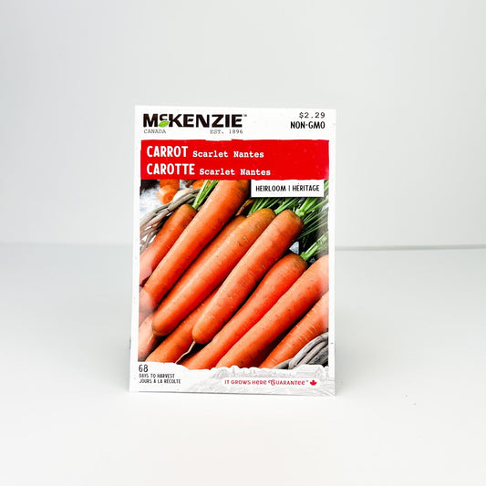 Carrot Scarlet Nantes Seeds