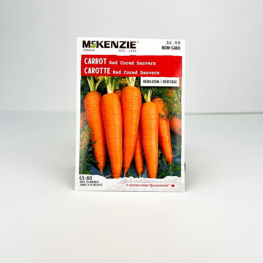 Carrot Red Cored Danvers Seeds