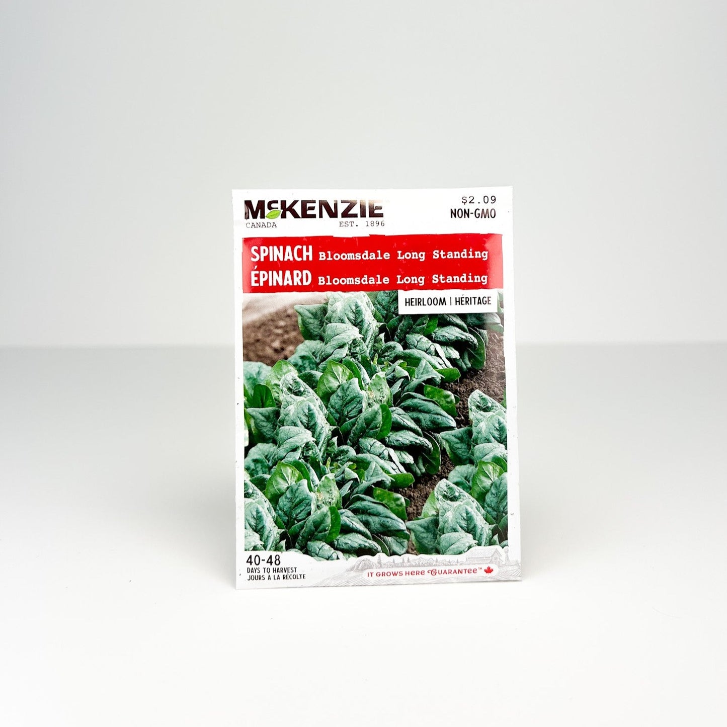 Spinach Bloomsdale Long Standing Seeds