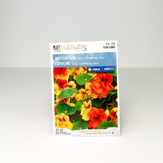 Nasturtium Tall Climbing Mix Seeds