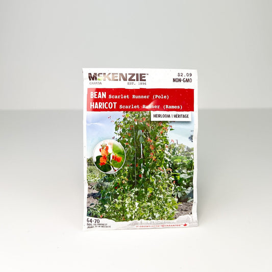 Bean Scarlet Runner Pole Seeds