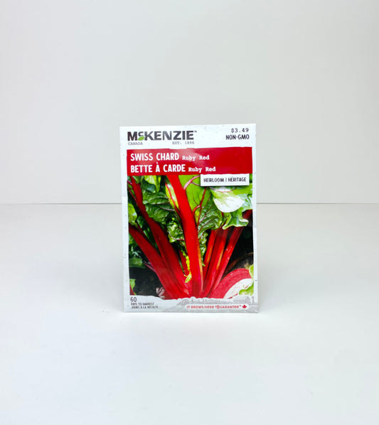 Swiss Chard Ruby Red Seeds