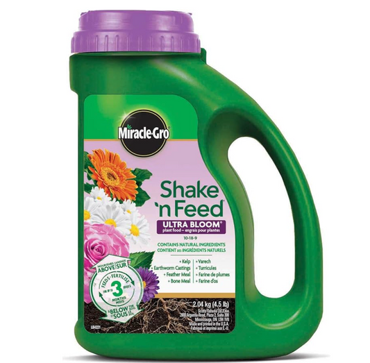 Miracle-Gro Shake N Feed Ultra Bloom Plant Food