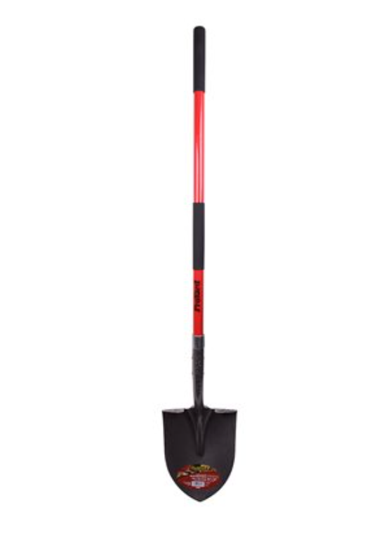 Shovel Round Point 59in x 10-1 / 5in Blade Fibreglass L-Handle