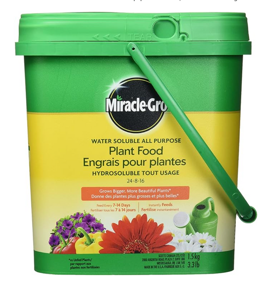 Miracle-Gro Water Soluble All Purpose Plant Food