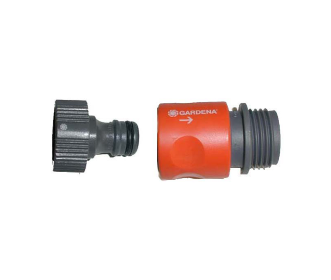 2PC Set Plastic Quick Connect Tap to Hose Connector