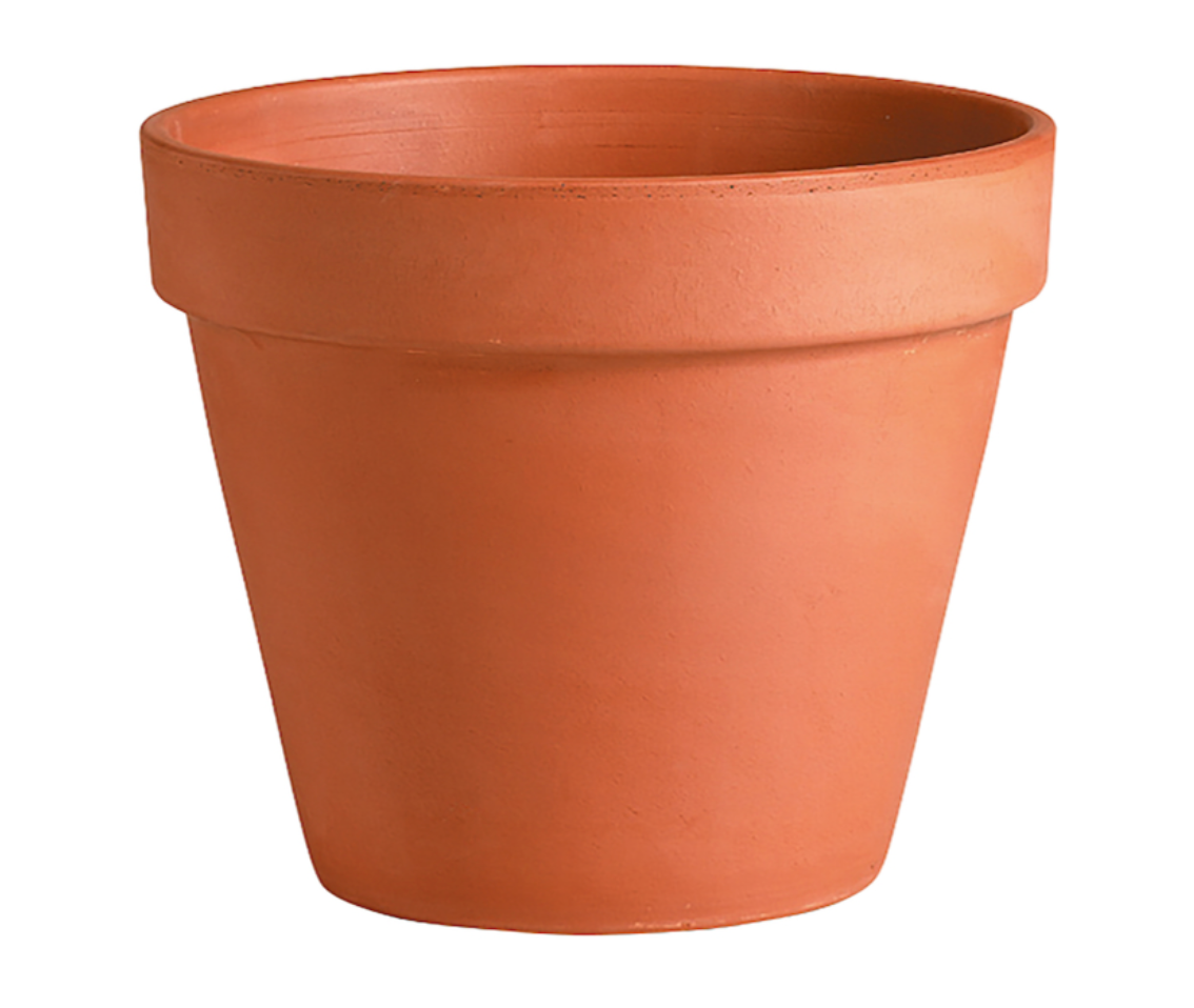 Spang Planter Clay Pot Terracotta