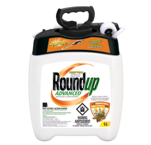 Roundup Advanced Grass & Weed Control Pump 'N Go 5L