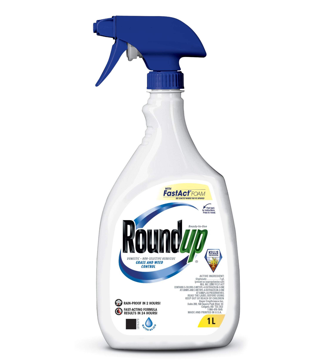 Roundup Non Selective Herbicide with FastAct Foam RTU 1L