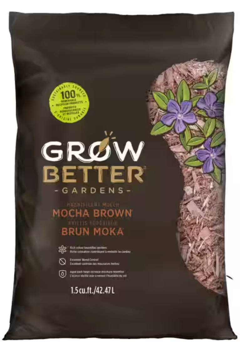 GrowBetter Mocha Brown Mulch