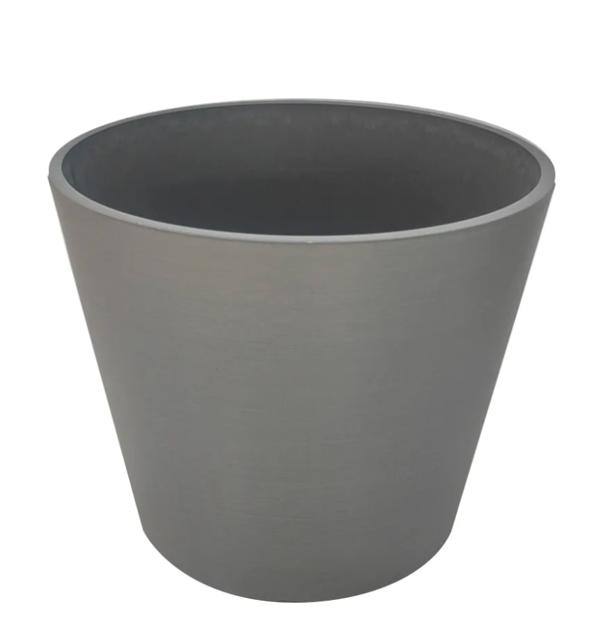 Planter Composite Round Taper 12in x 10in