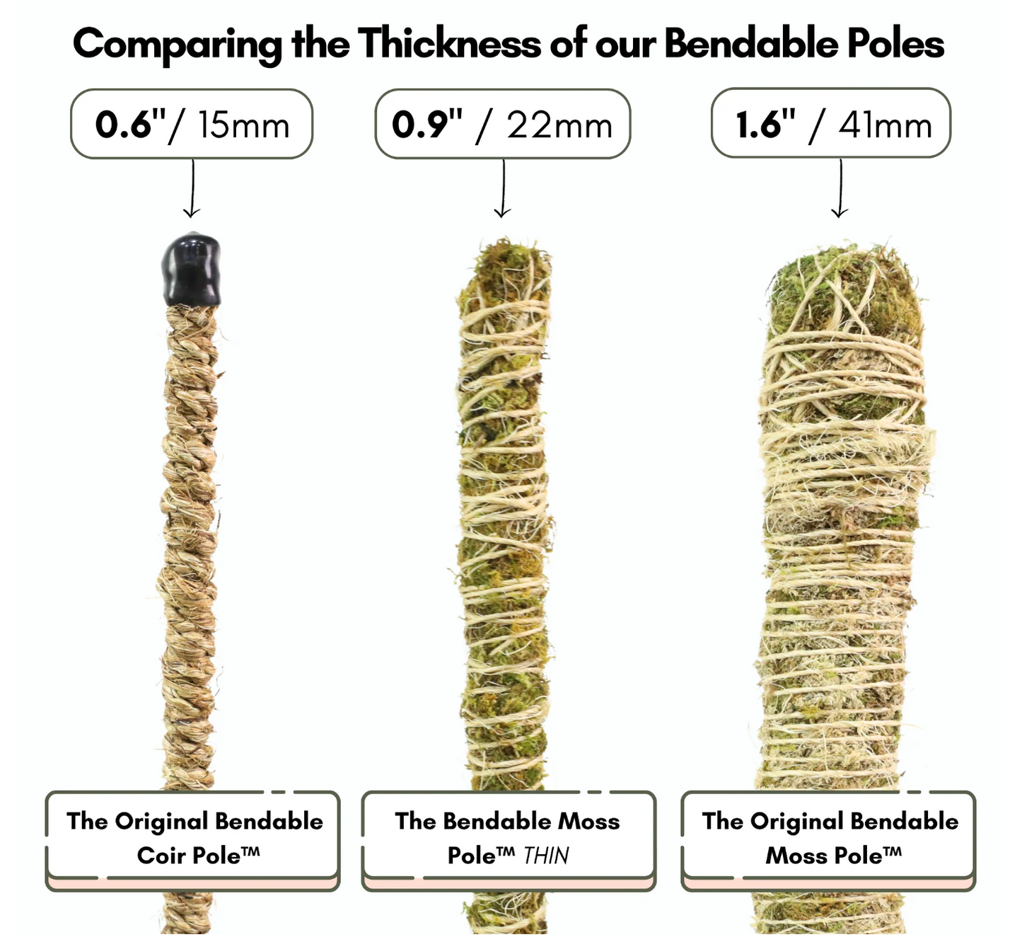 Bendable Coir Pole™
