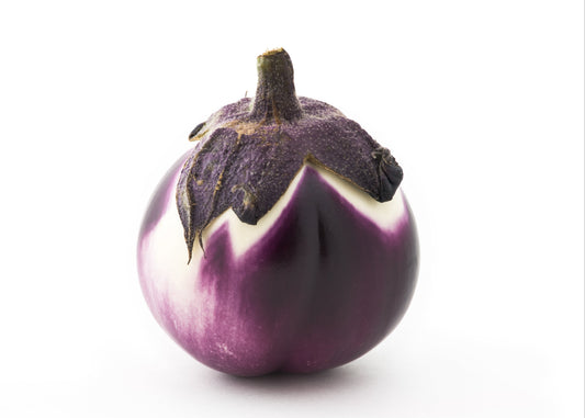 Italian Bi Colour Eggplant